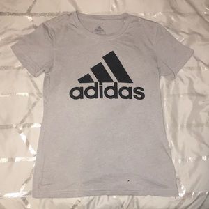 XS Grey Adidas Go-to Tee